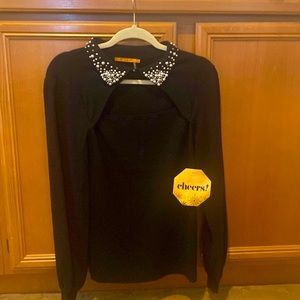 belldini collared top